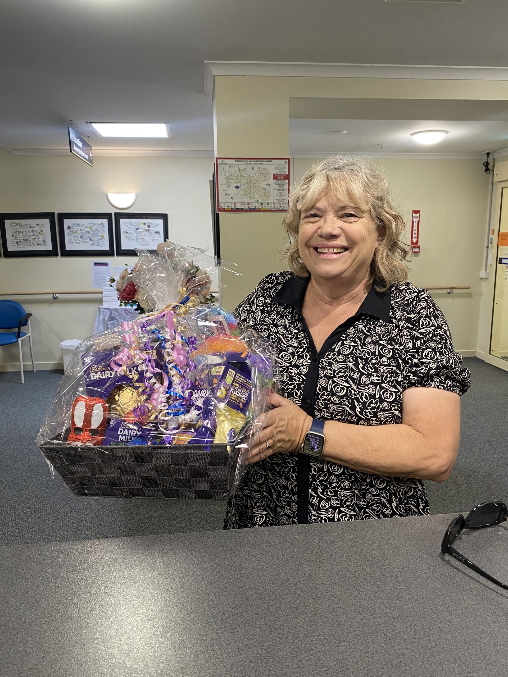 Easter raffle winner Hopetoun