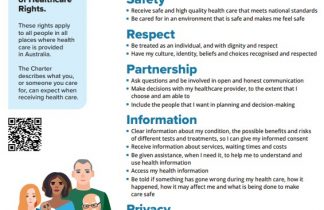 Patient Safety Rights Charter