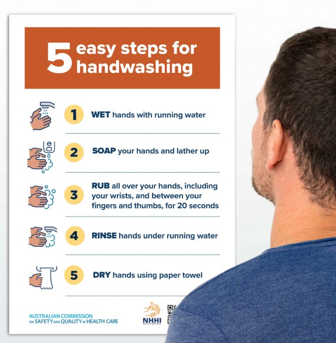 World hand hygiene day steps