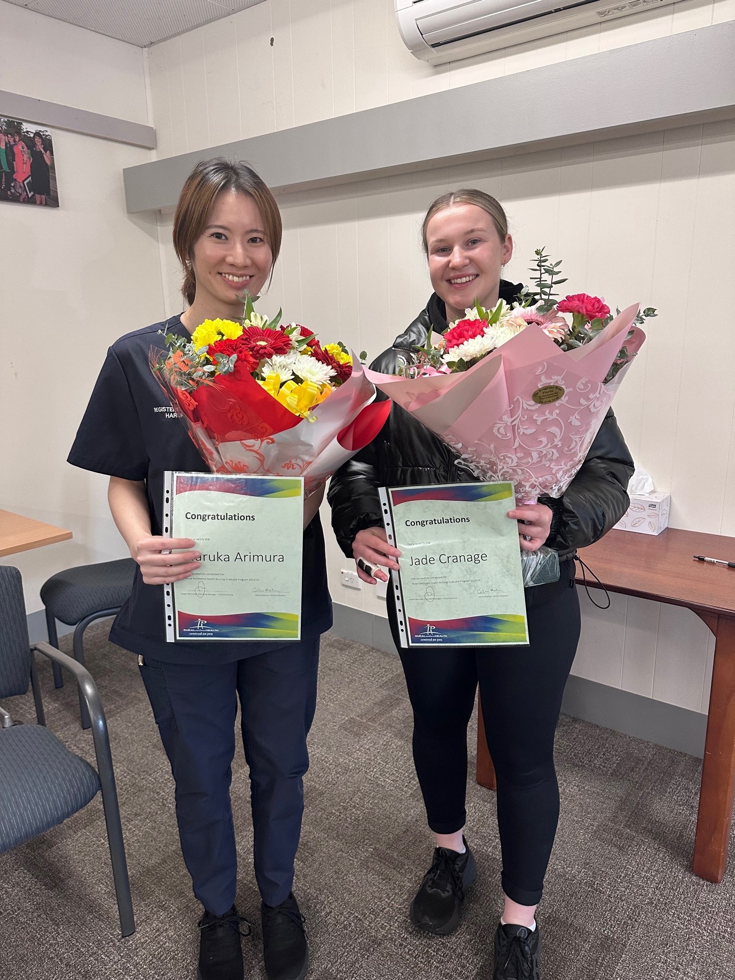 Jade and Haruka graduation