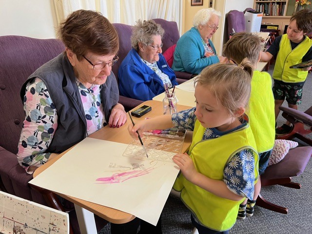 Htoun preschool visit