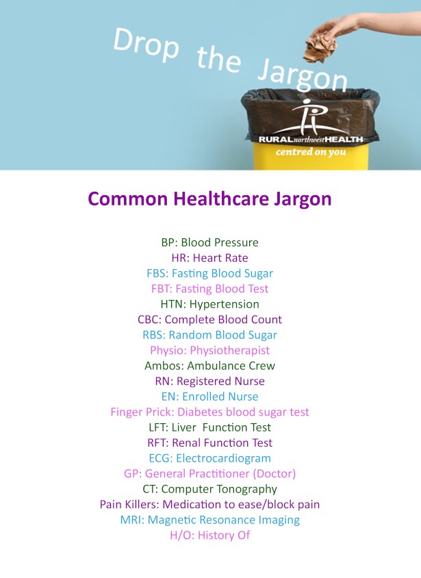 DTJ common jargon