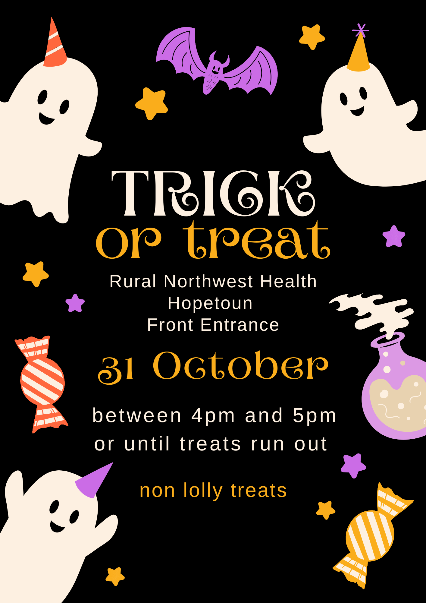 Hopetoun Trick or Treat