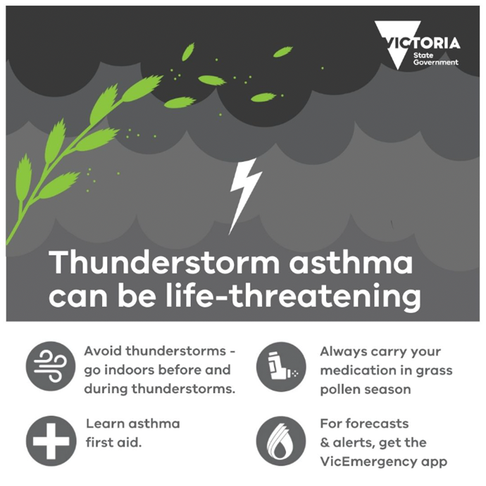 Thunderstorm asthma