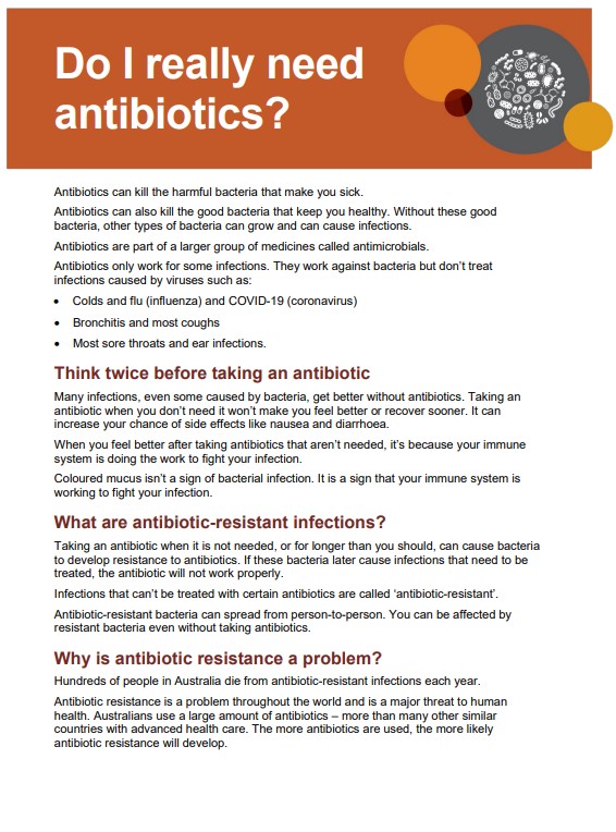 AMR do I need antibiotics