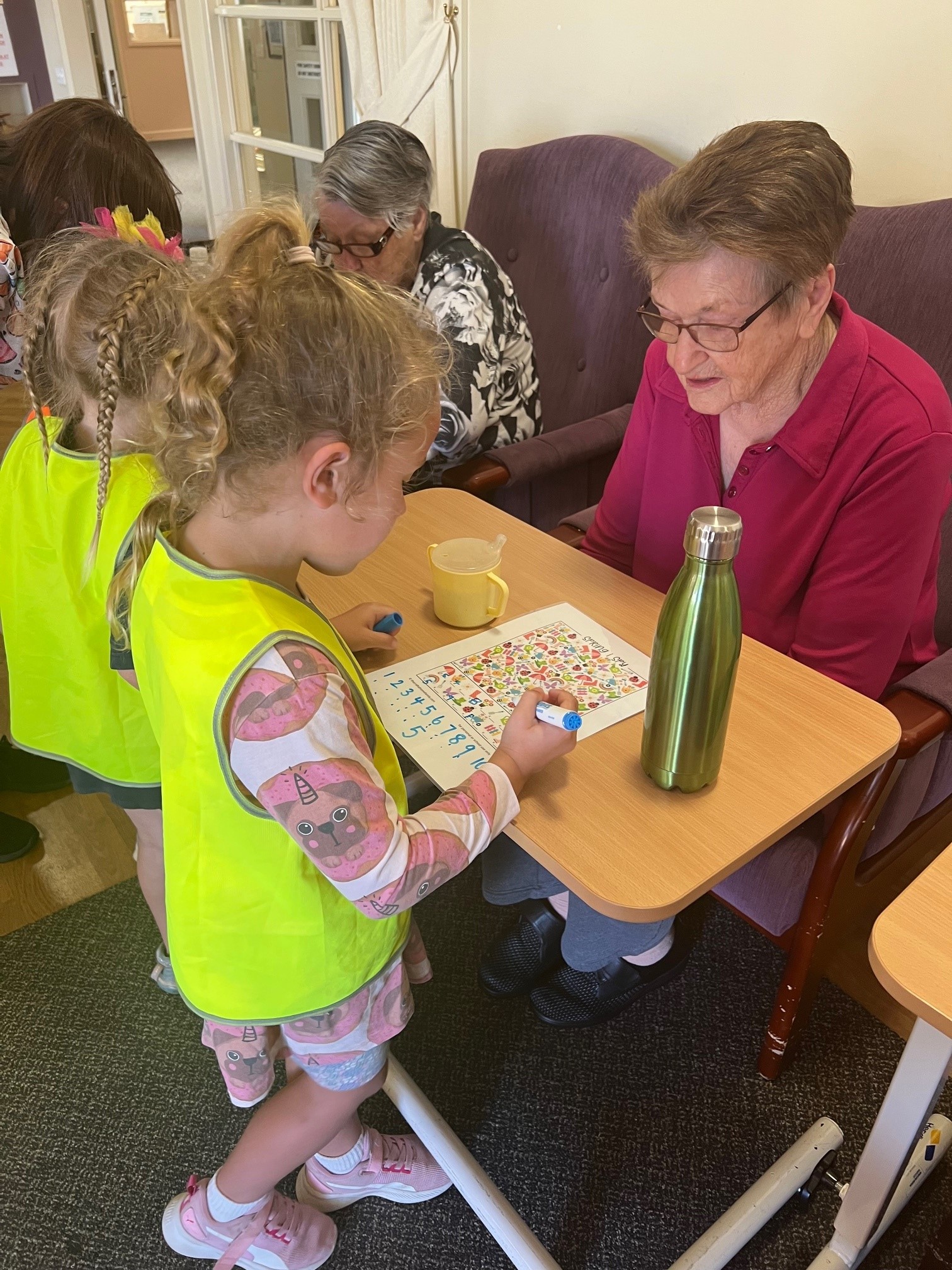 Htoun preschool visit