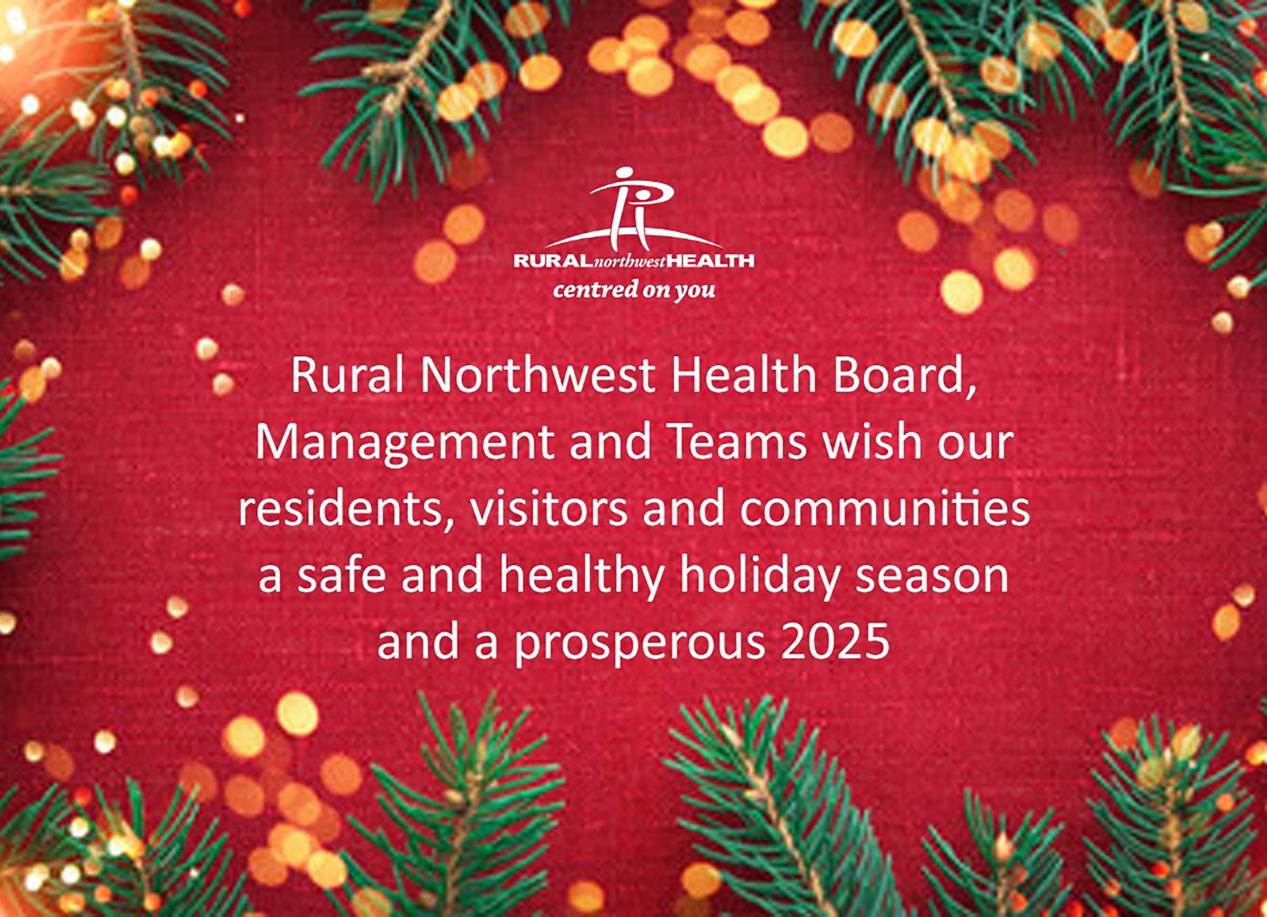 RNH Xmas Message AD