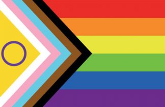 Progress pride flag