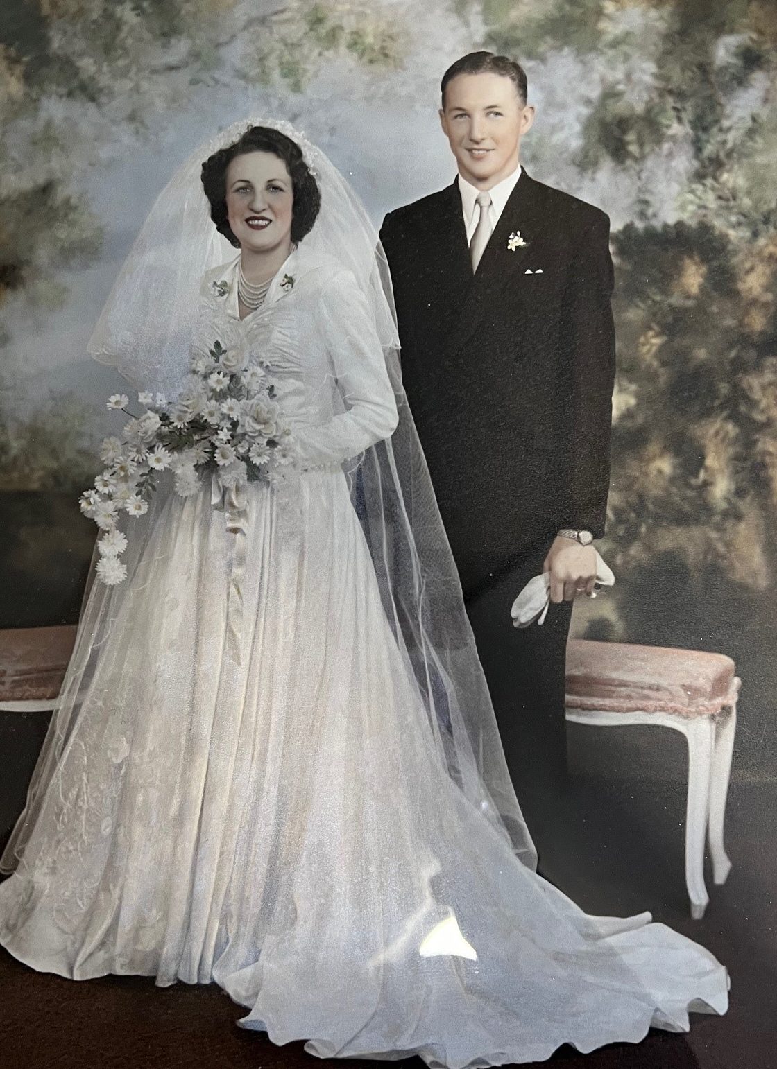 Bob and Iris Burdett th anniversary