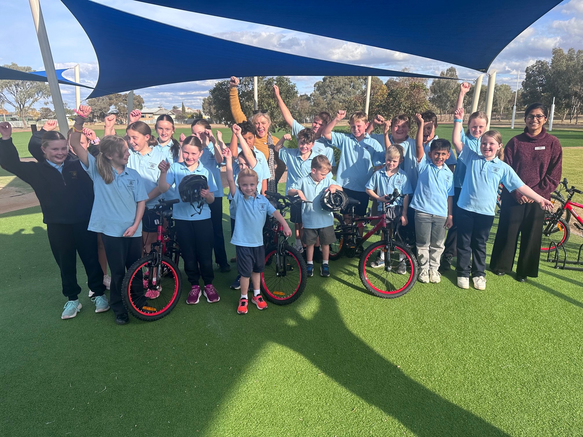 St Marys bike and scooter donation