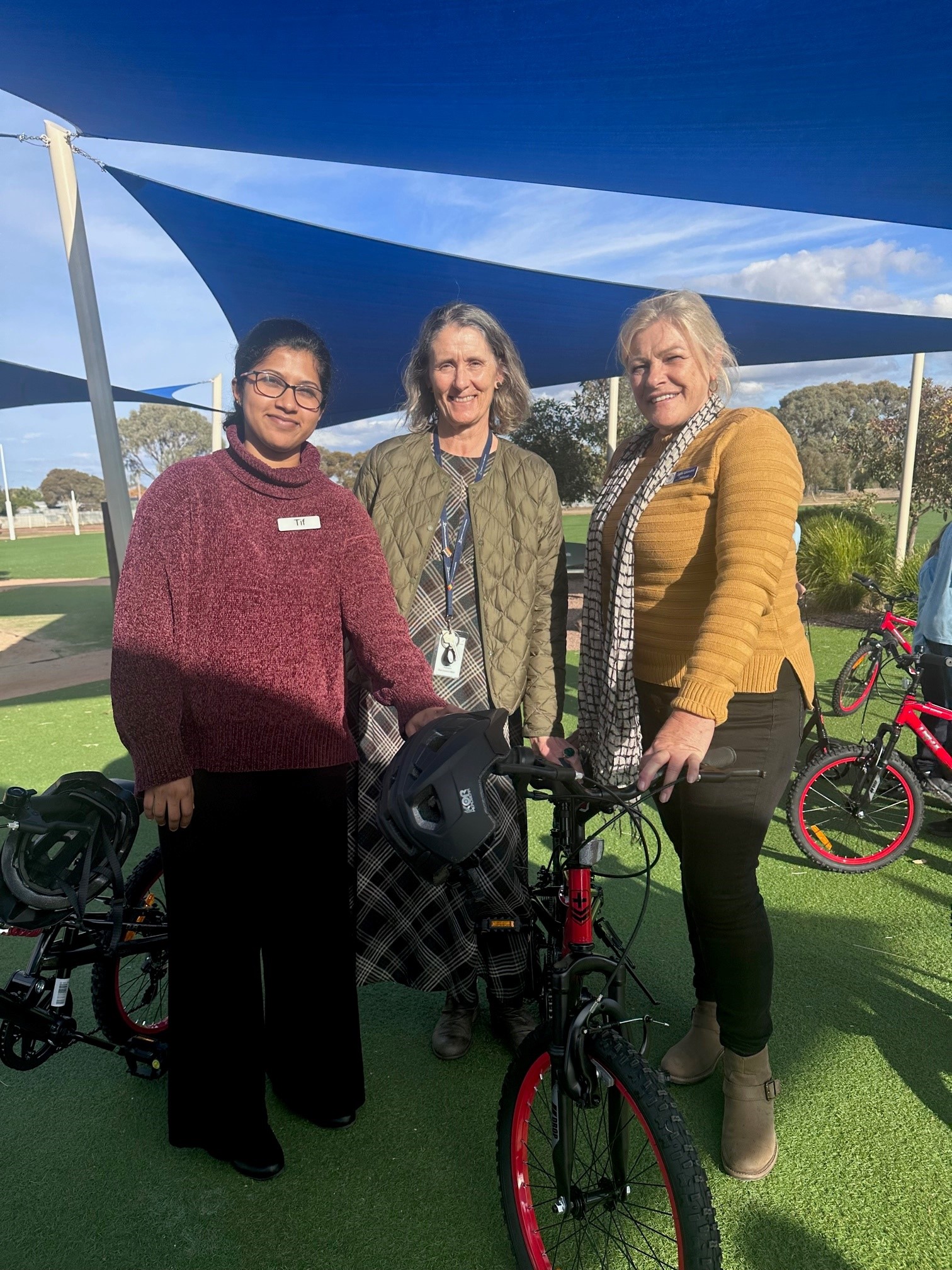 St Marys bike and scooter donation