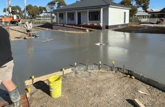 Duplex concreting works