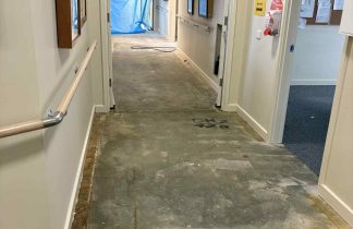 Hopetoun vinyl installation