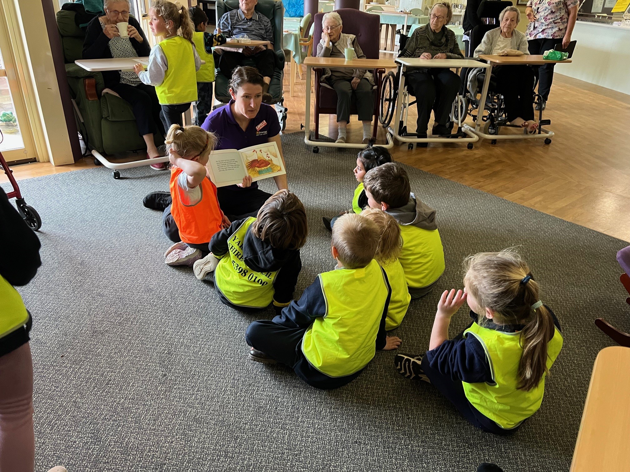 Htoun preschool visit