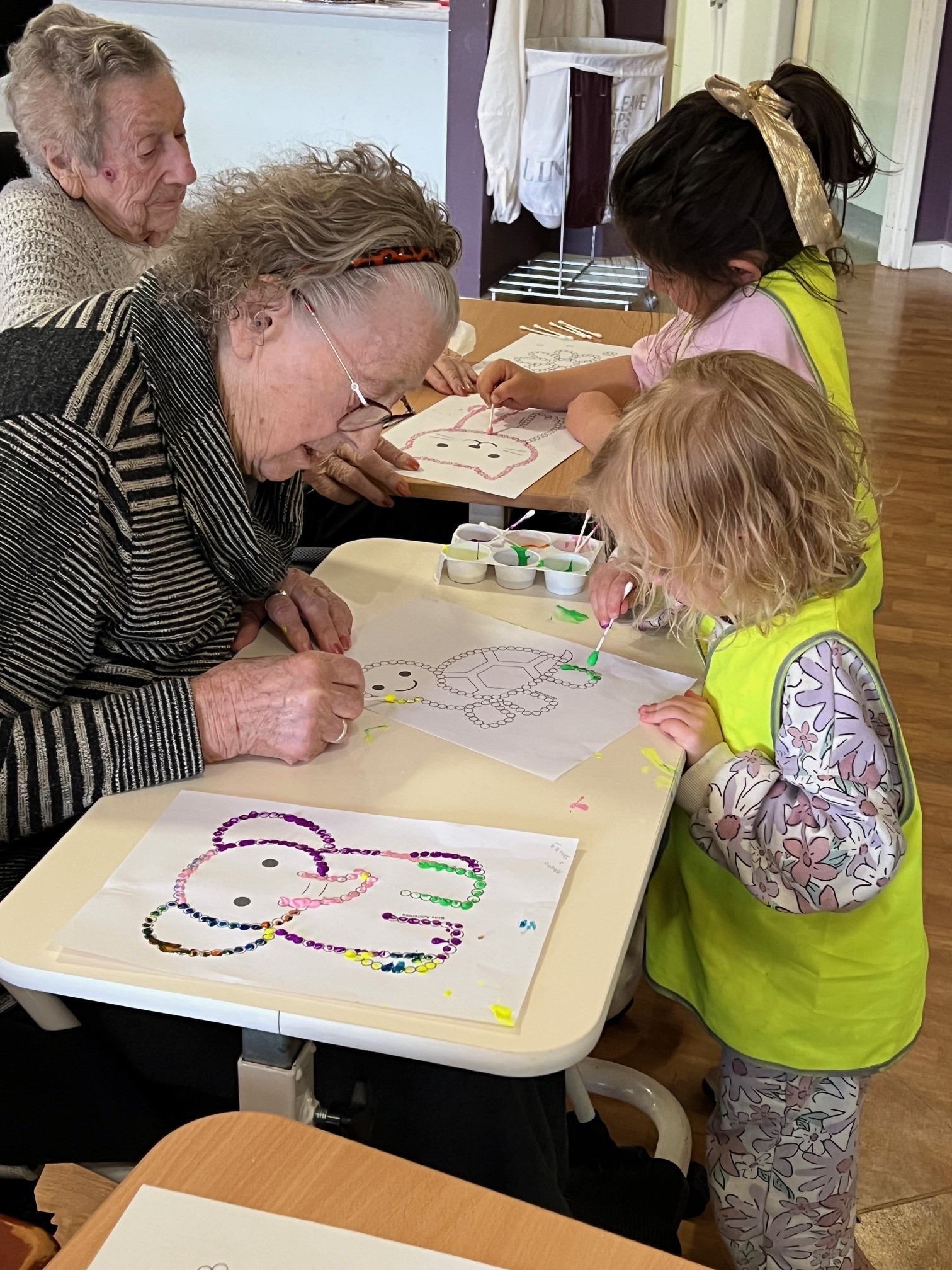 Htoun preschool visit