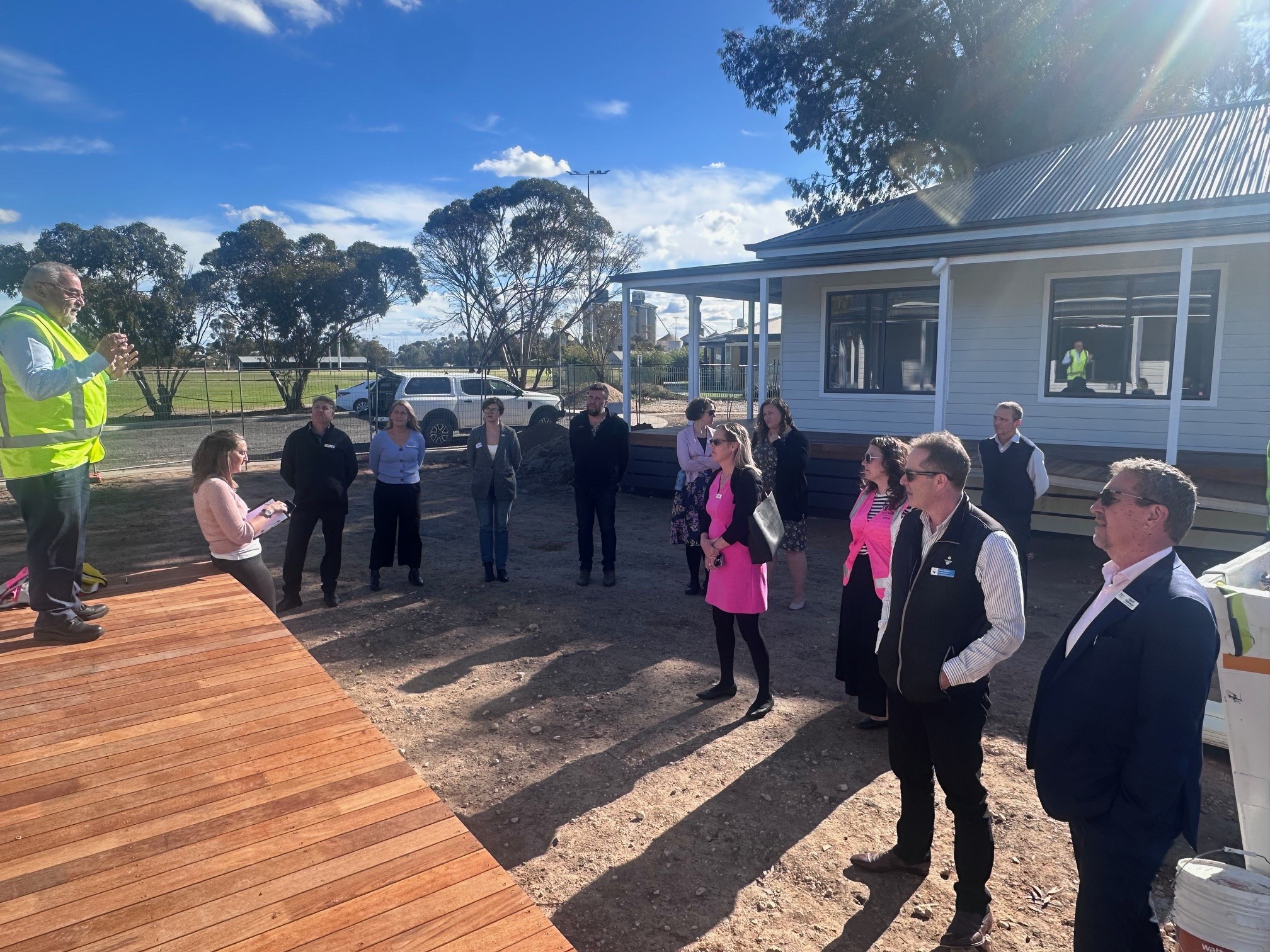 WSM and Mallee regional partnerships meeting at Duplexes