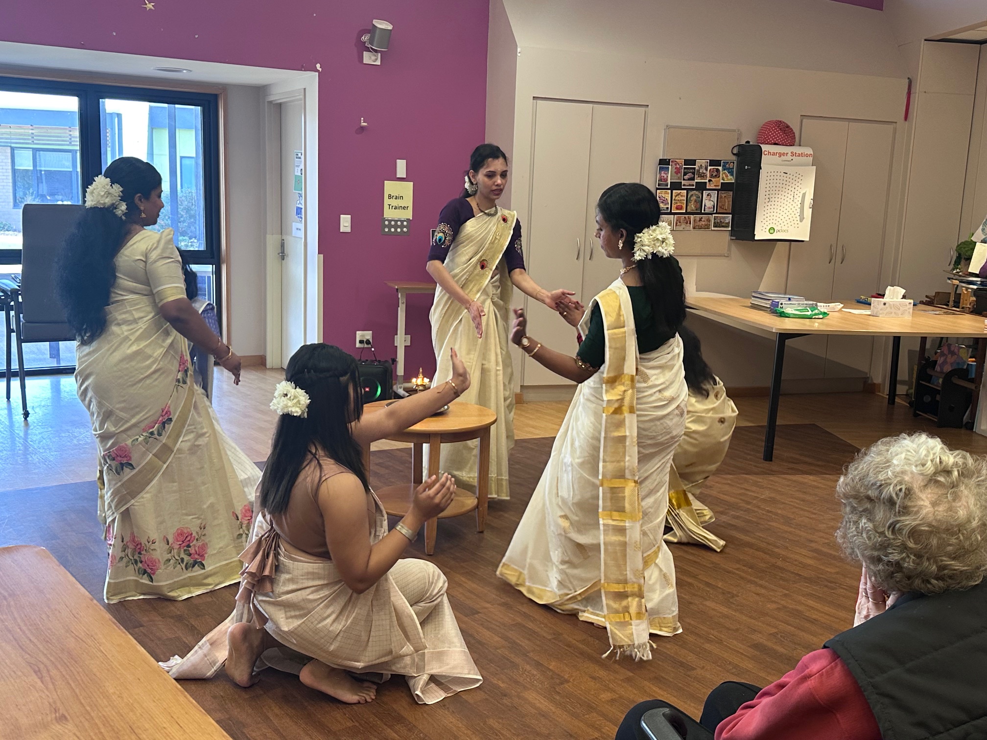 Indian harvest dance