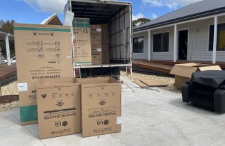 Duplex furniture arrives