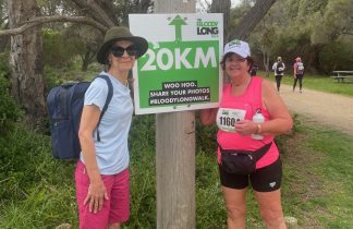 Karen and Carol Bloody Long Walk