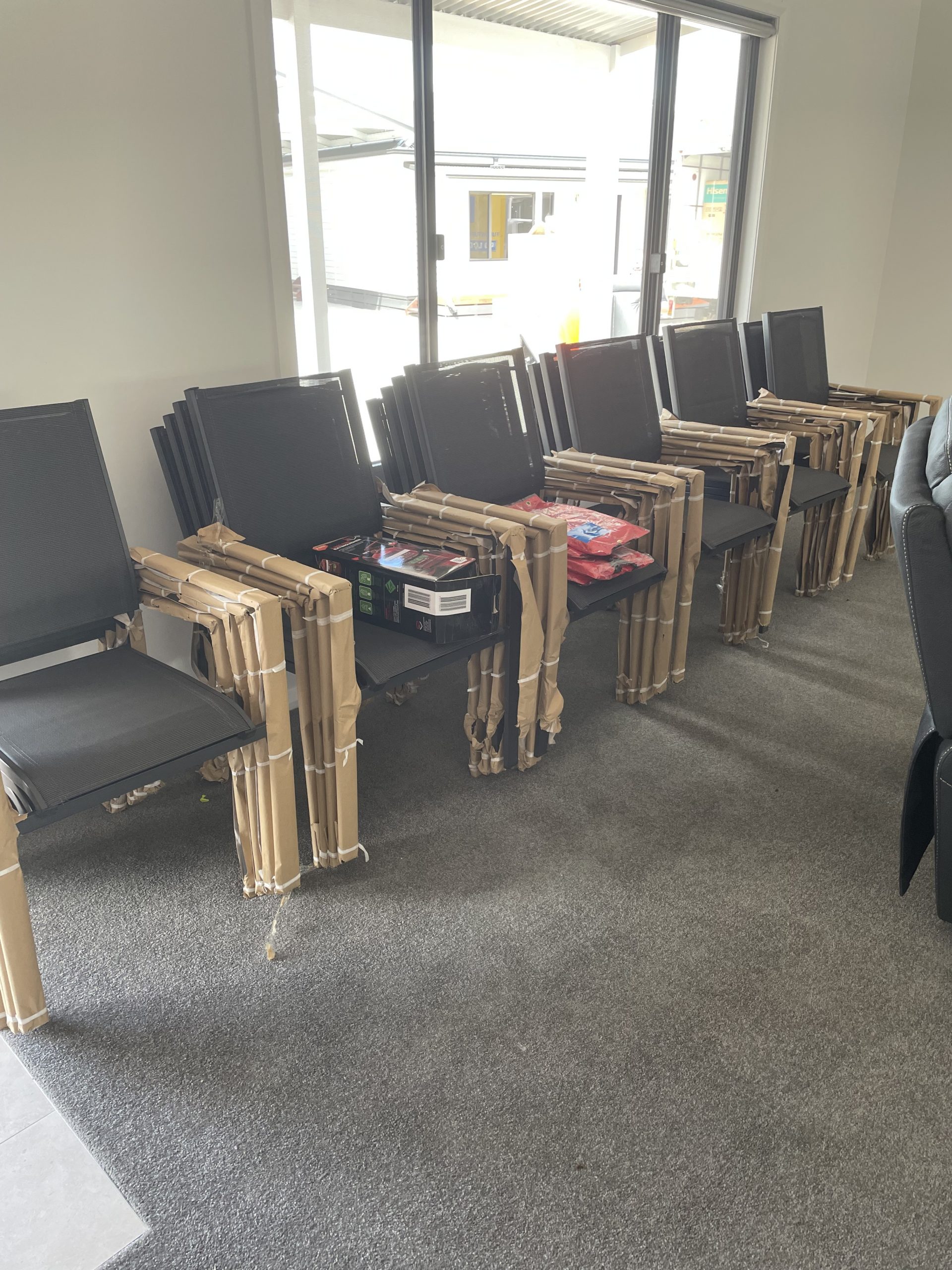 Duplex furniture arrives
