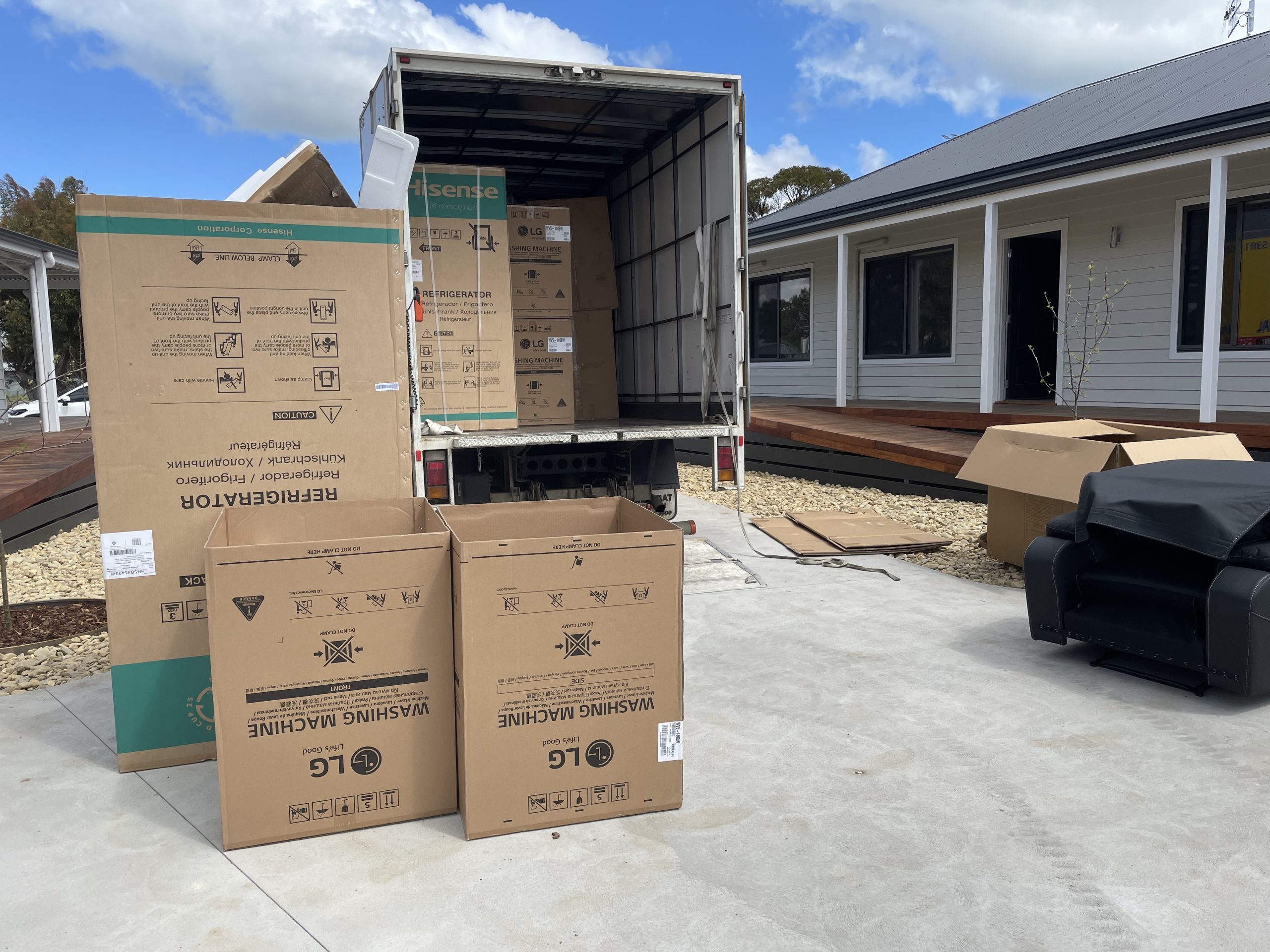 Duplex furniture arrives