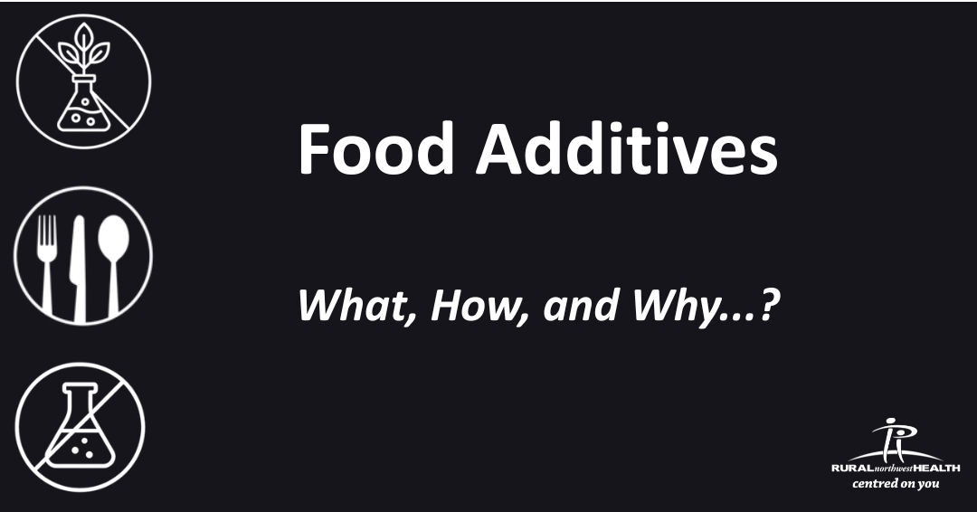 Food additives