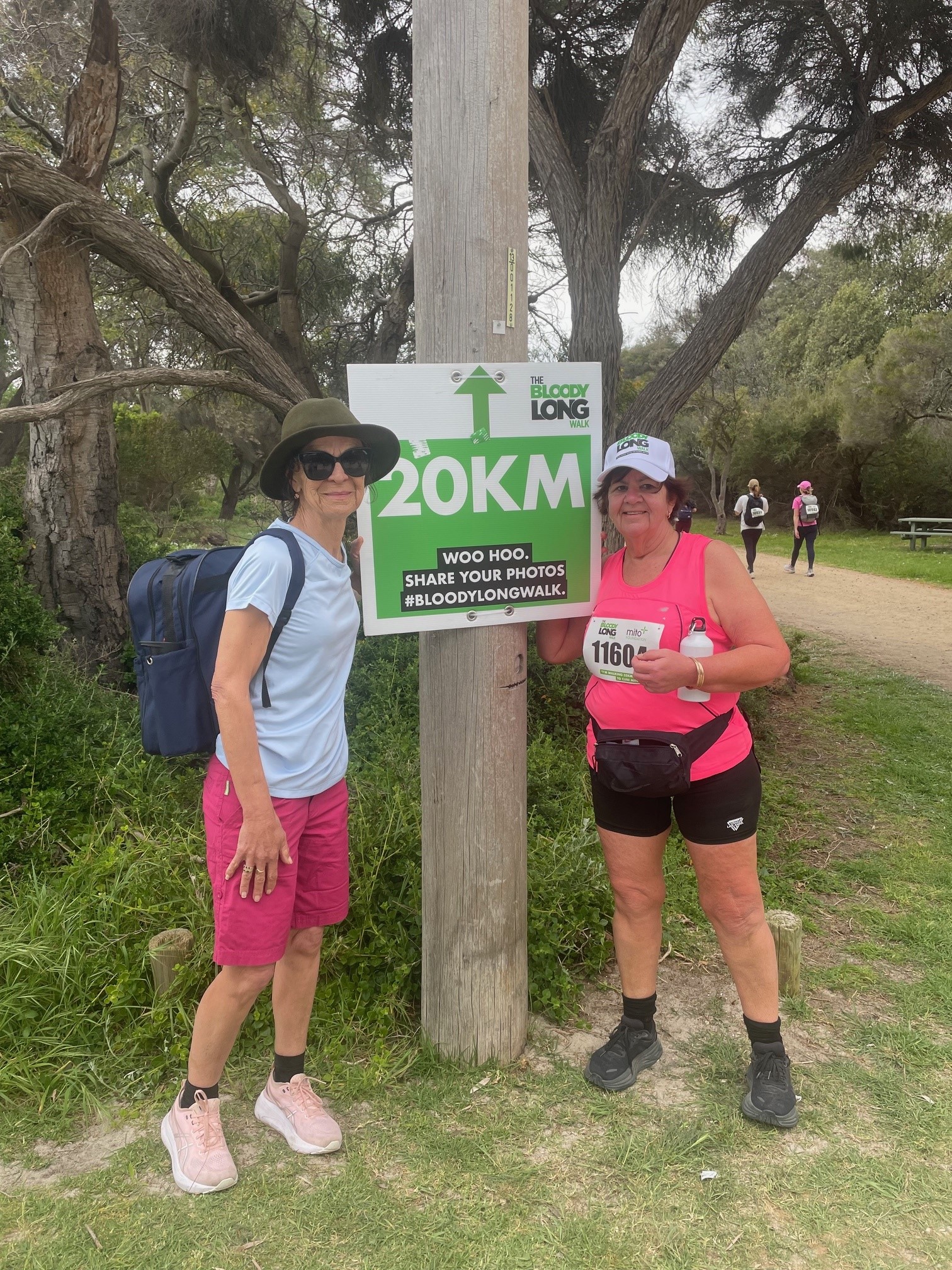 Karen and Carol Bloody Long Walk