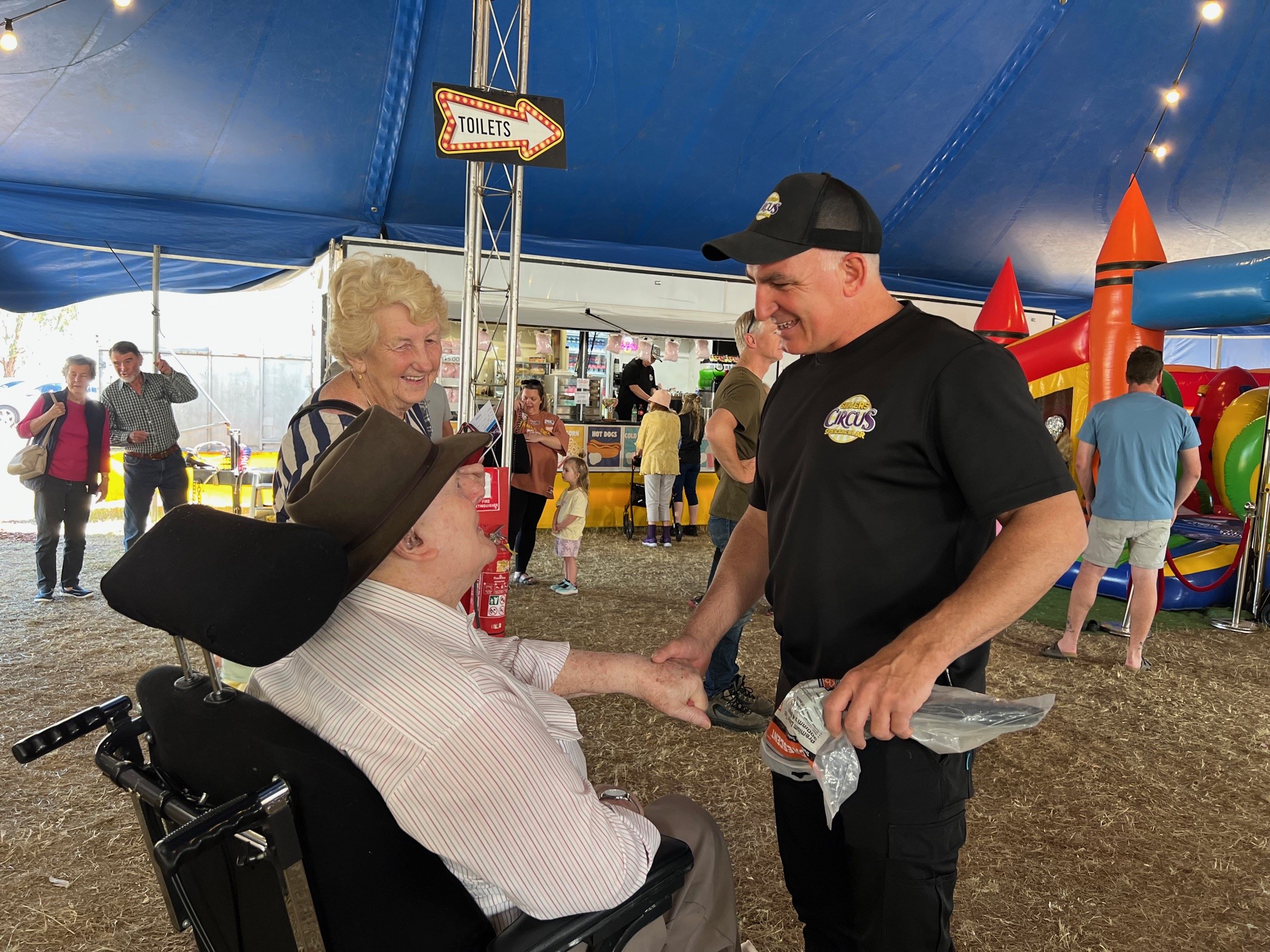 Frank White silvers circus