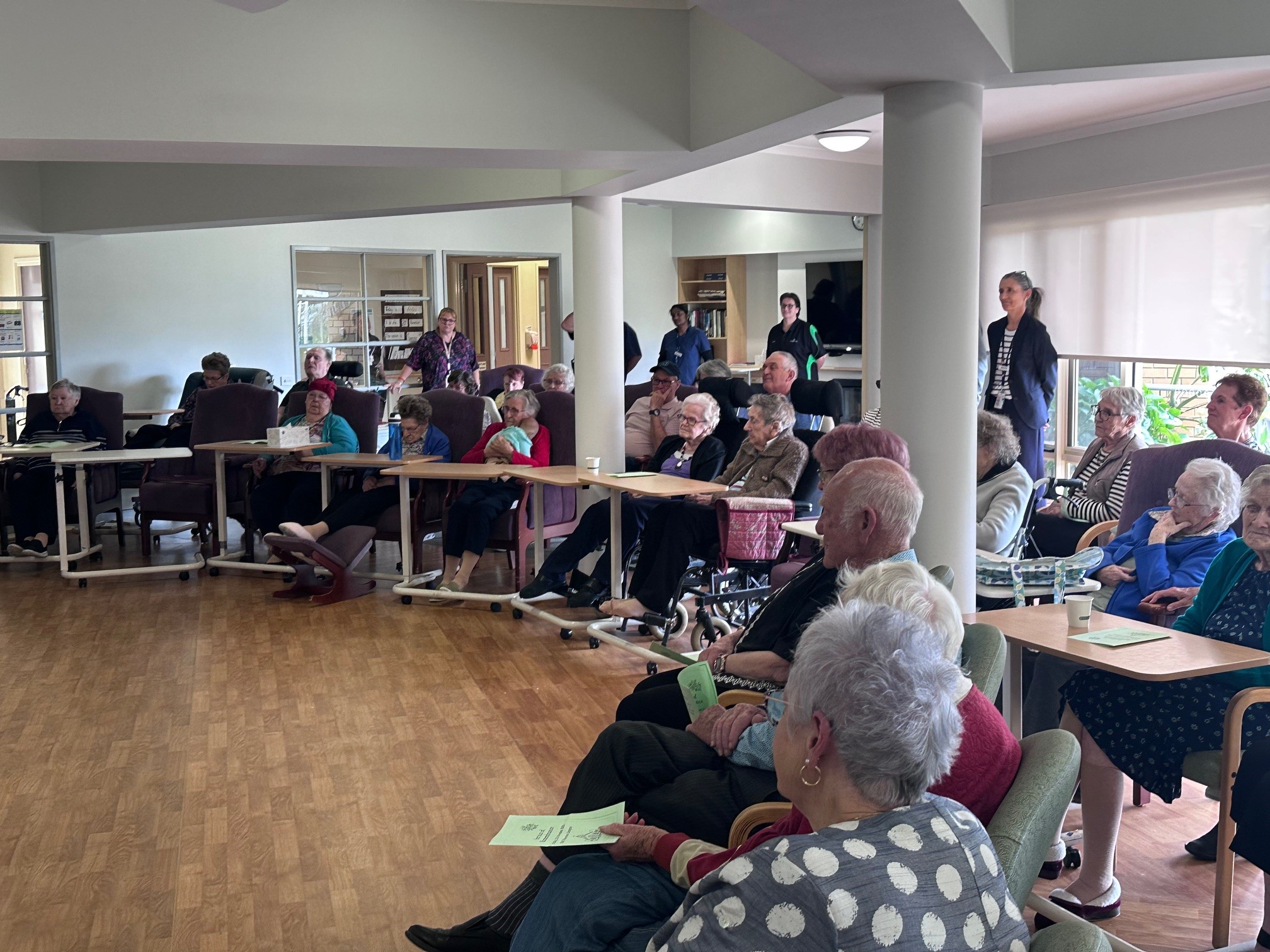 H th anniversary of move into building