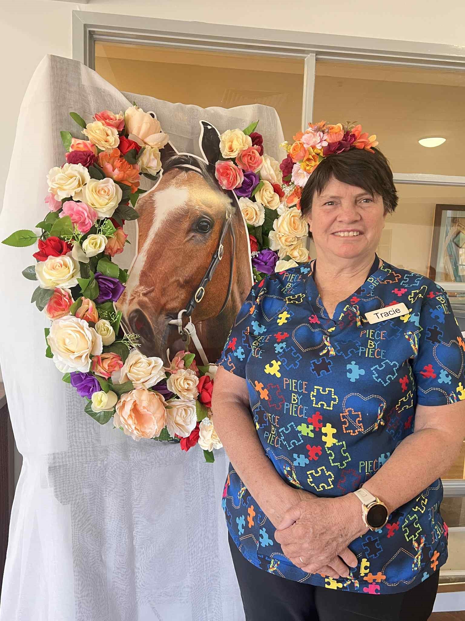 H Melbourne Cup staff