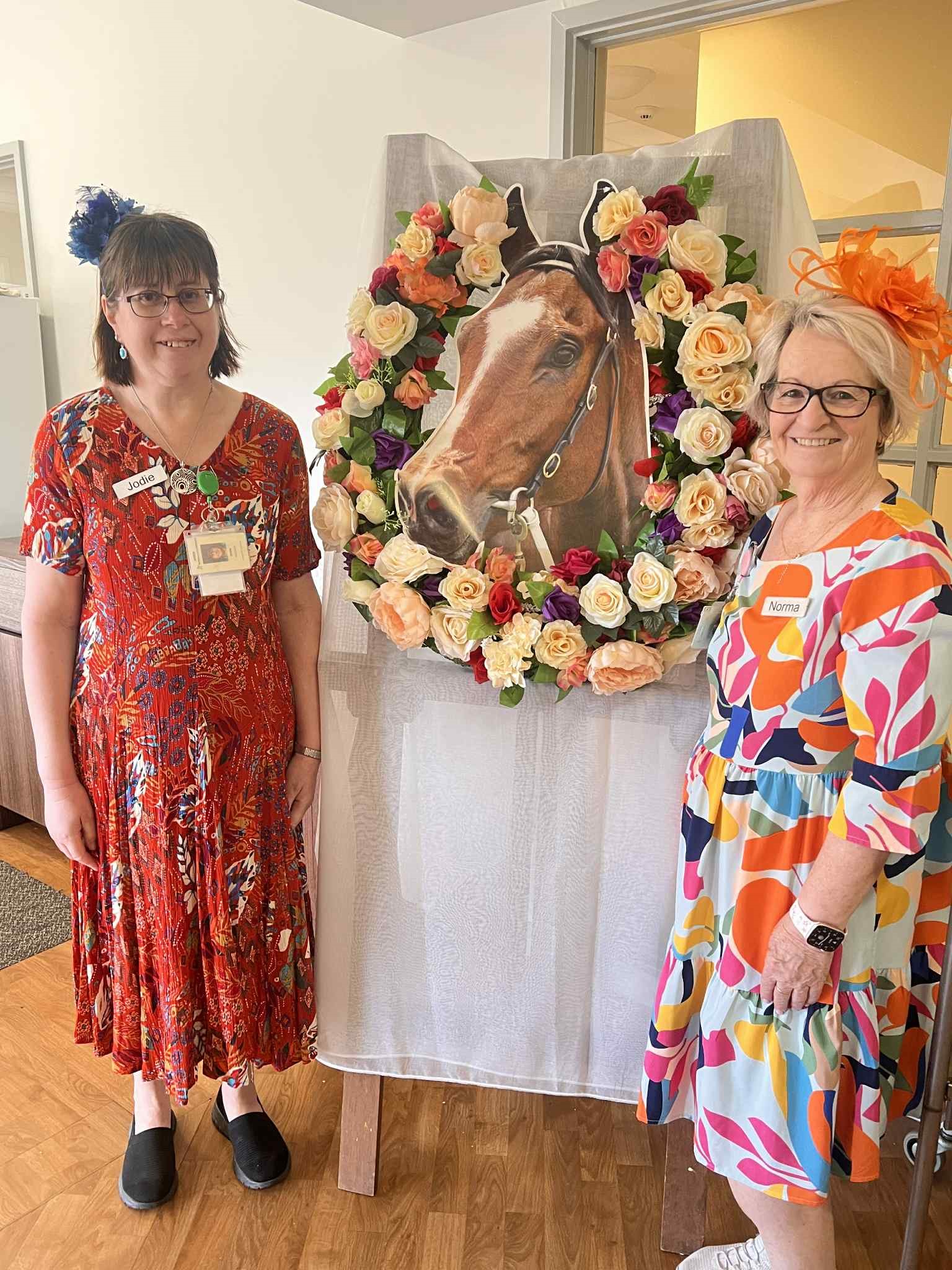 H Melbourne Cup staff