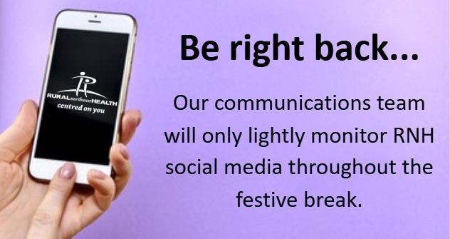 Comms light monitoring of socials over Christmas