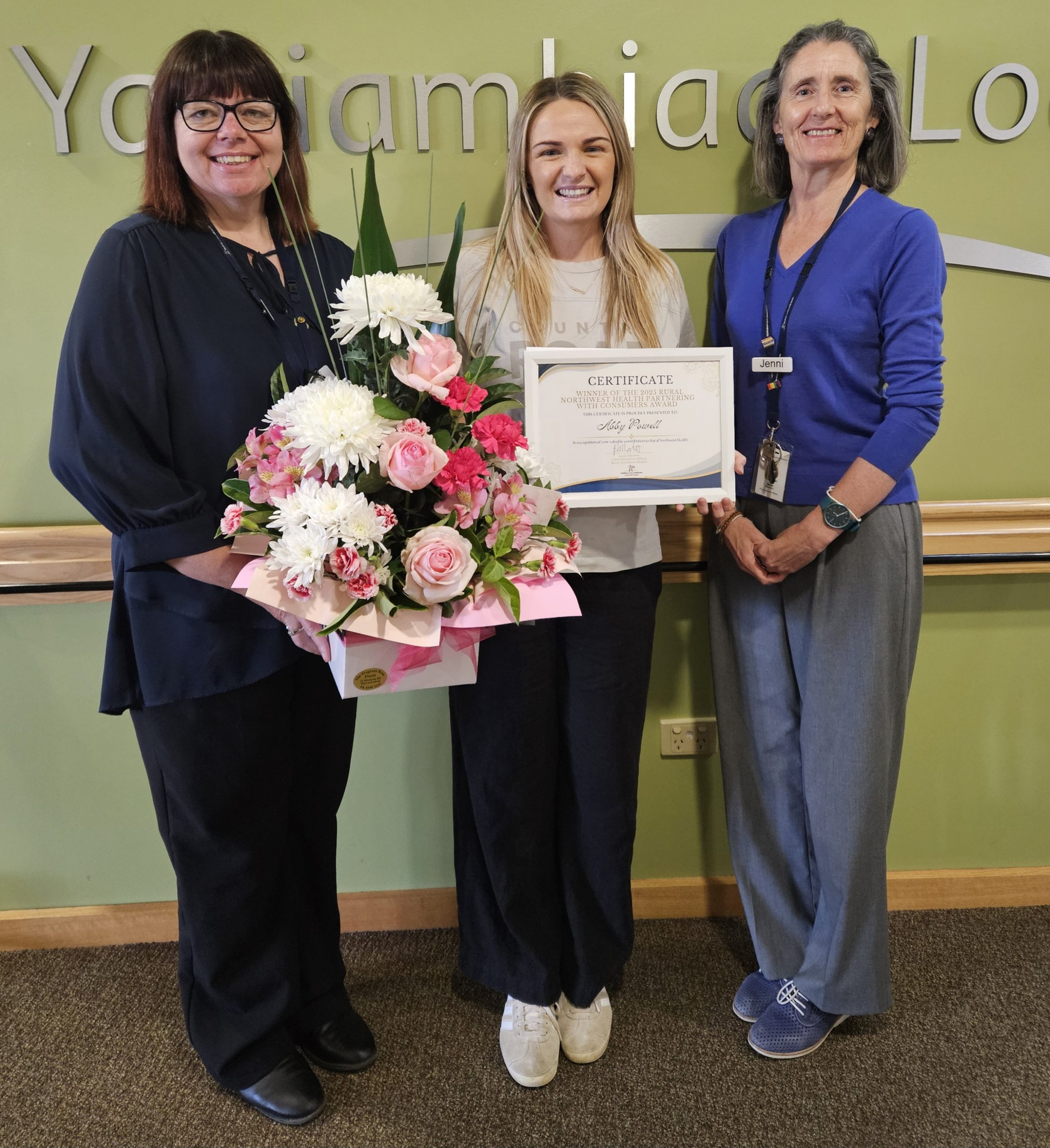 RNH Xmas Abby consumers award