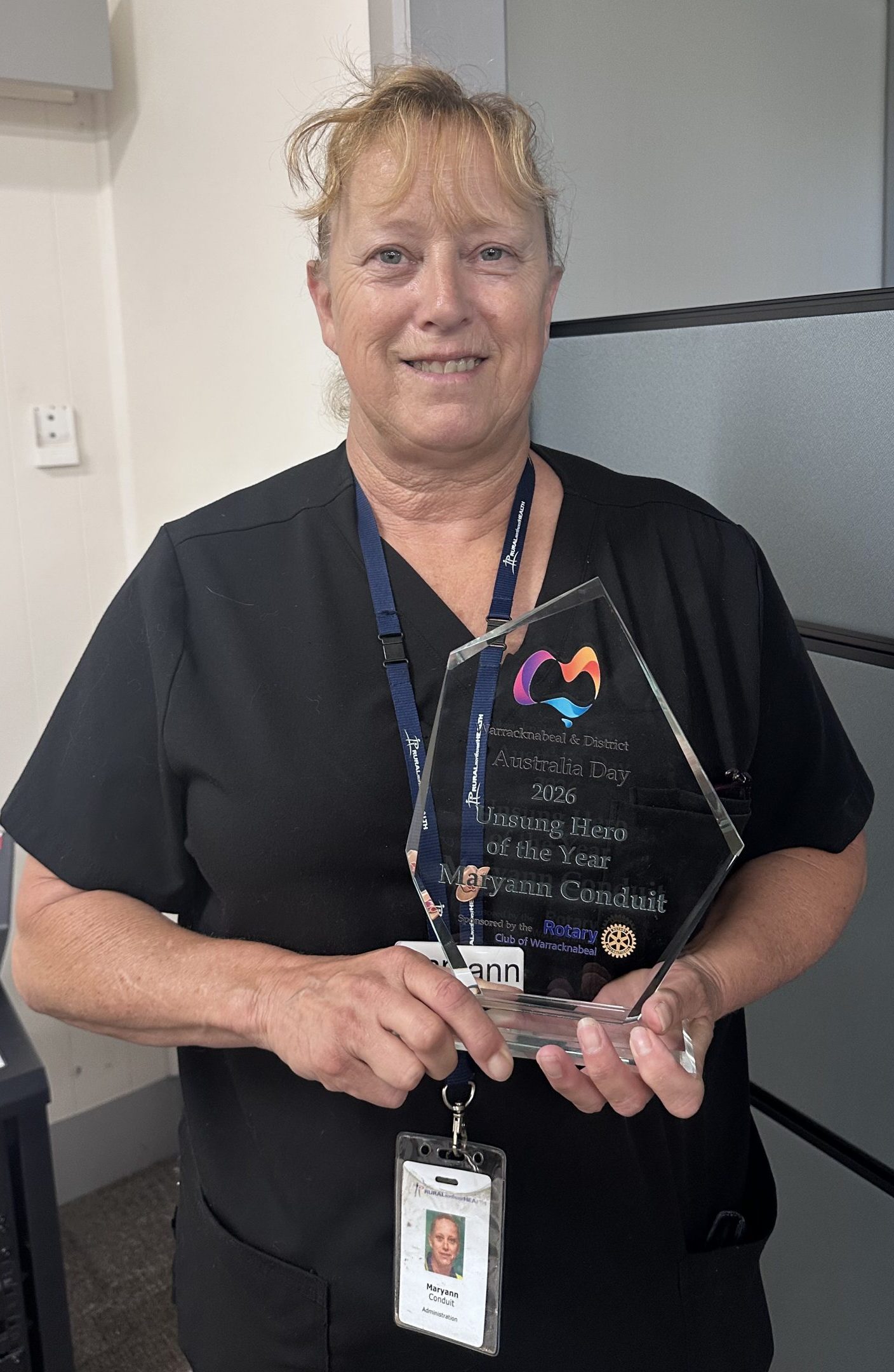 Maryann Conduit Australia Day award