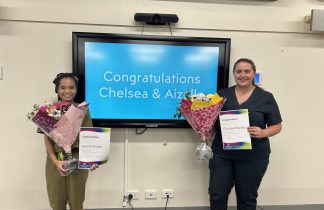 Nurse graduation Chelsea and Aizelle