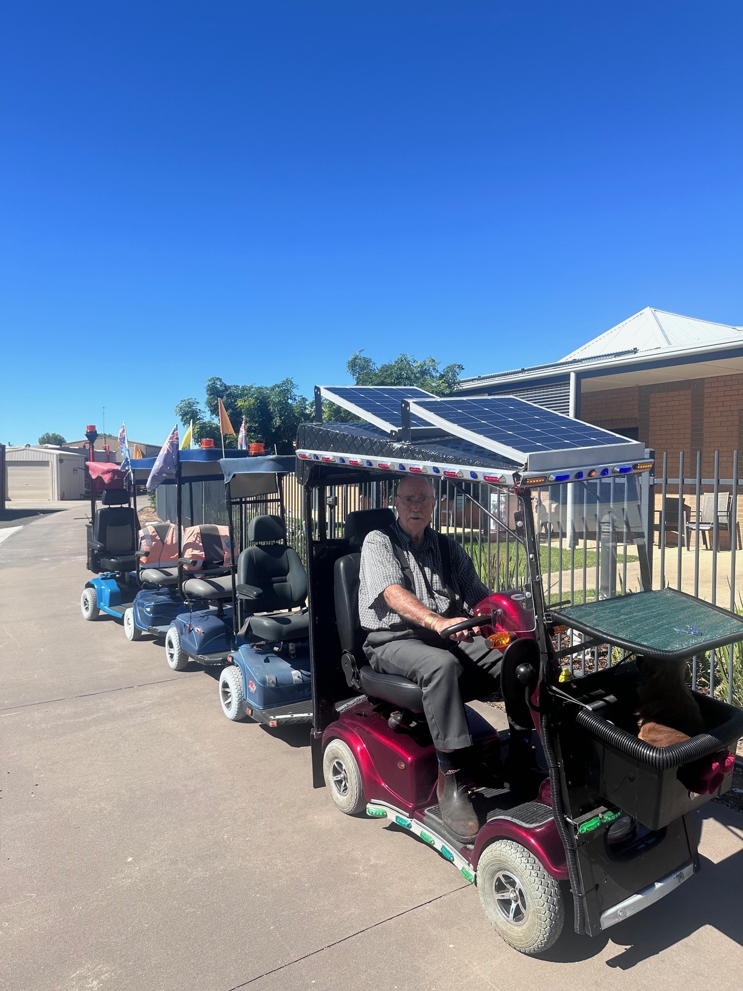 Geoff Haebich gopher visit to YL